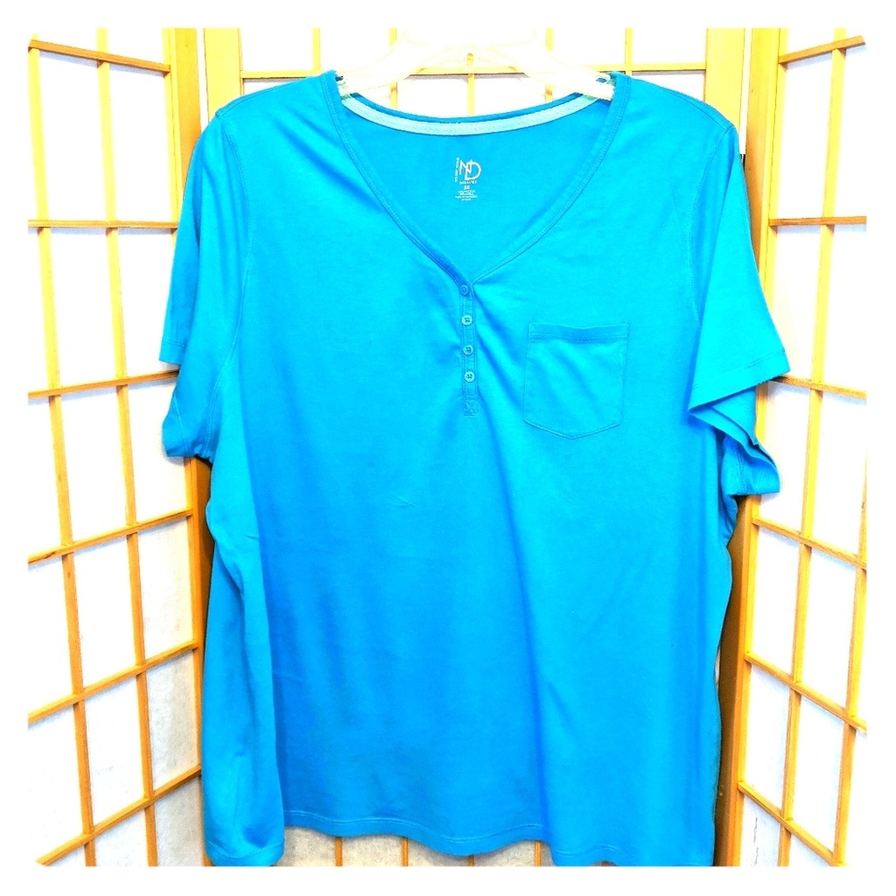 ⭐3/$10⭐Henley PJ Tee